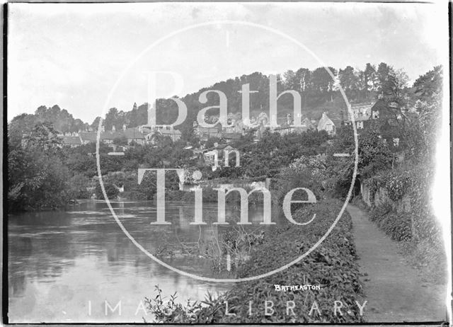 The river path at Batheaston c.1939