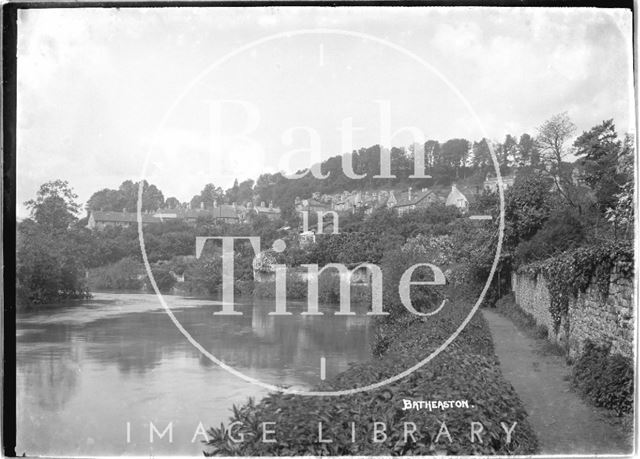 The river path at Batheaston c.1930