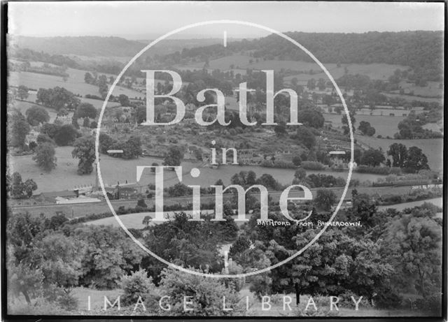 Bathford from Bannerdown c.1939