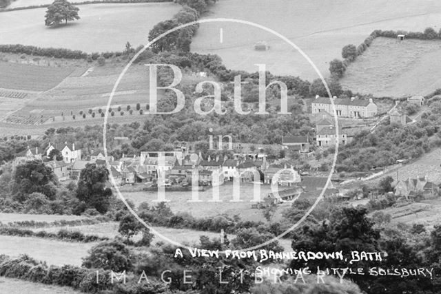 View of Northend, Batheaston from Bannerdown c.1939 - detail 2 of 3