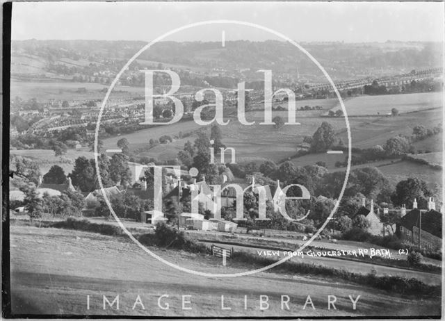 Bath from Gloucester Road No. 2 c.1935