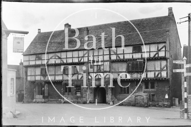 The George at Norton St. Philip, Somerset c.1935