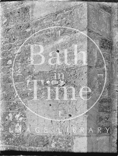 Scratch dial Sundials, Woolverton Church, Somerset 1938