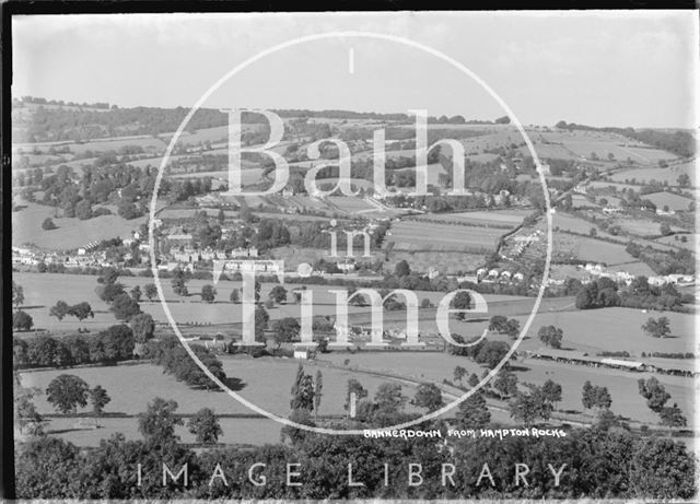 Bannerdown, Batheaston from Hampton Rocks 1936