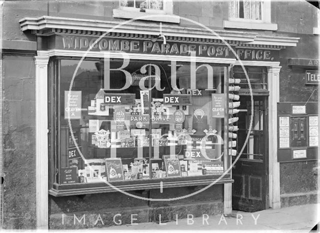 Widcombe Parade Post Office, Bath c.1920