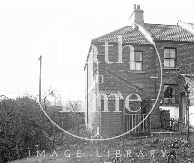 101, Lymore Avenue, South Twerton, Bath with Mr. Ford posing outside c.1920