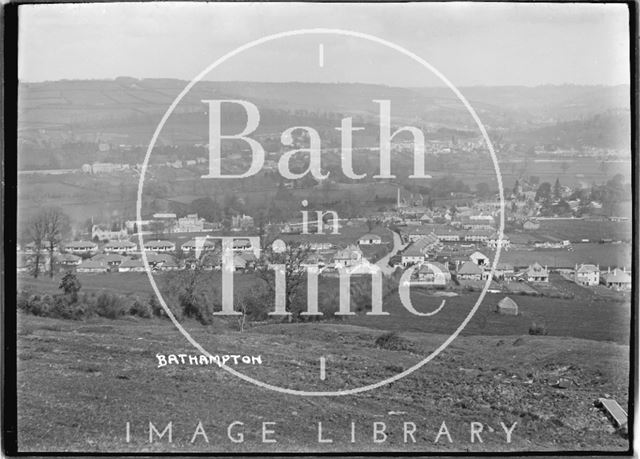 View of Bathampton c.1925