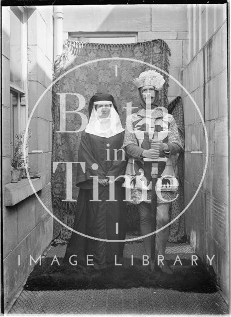 Members of the Bence Family in Costume for the Bath Pageant 1909