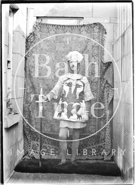 Members of the Bence Family in Costume for the Bath Pageant 1909