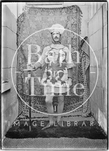 Members of the Bence Family in Costume for the Bath Pageant 1909