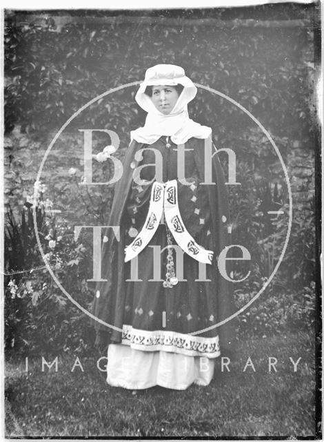 Members of the Bence Family in Costume for the Bath Pageant 1909