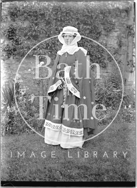 Members of the Bence Family in Costume for the Bath Pageant 1909