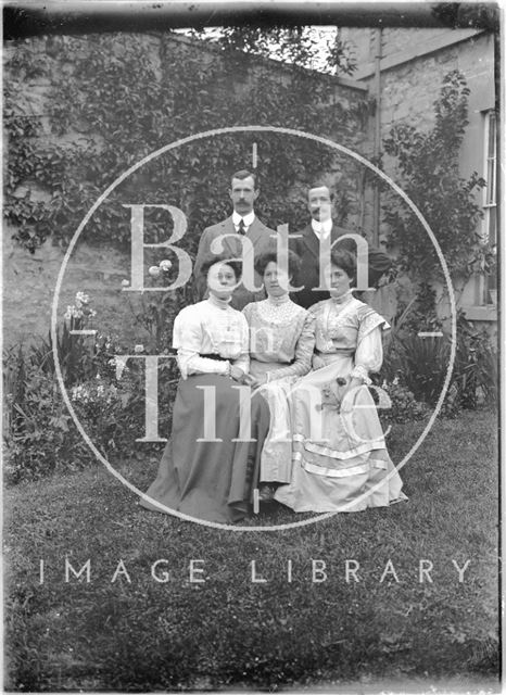 Members of the Bence Family, Batheaston c.1909