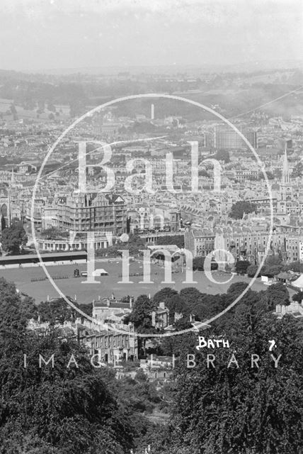 View of Bath from Beechen Cliff No. 7 c.1935 - detail