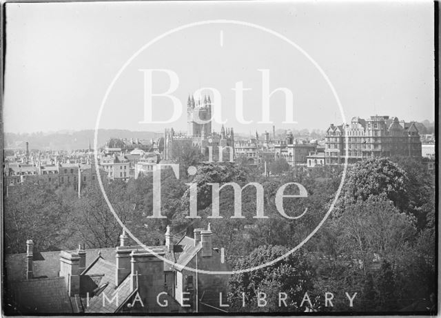 View of Abbey and Empire Hotel from Sydney Buildings, Bath No. 3 c.1920