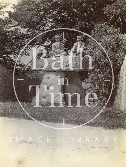 The Three Shires Stones, Bannerdown, Batheaston c.1890