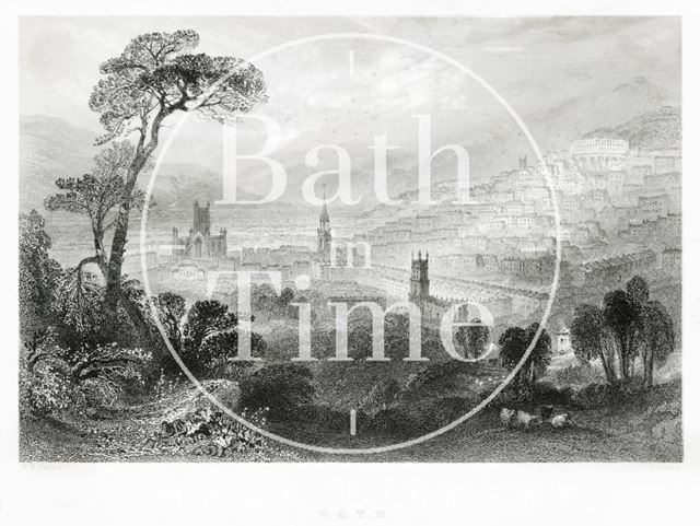 View of Bath 1842