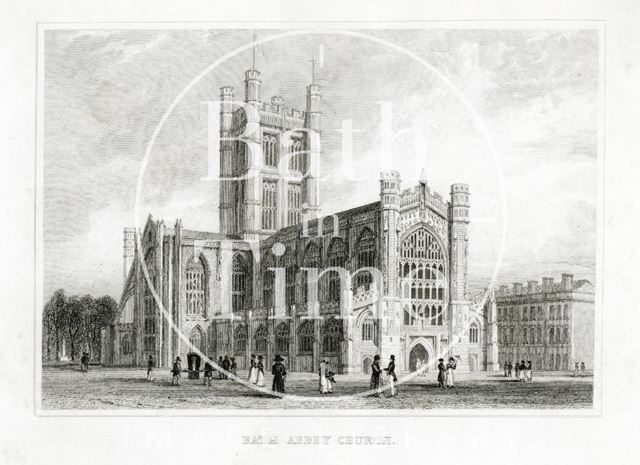 Bath Abbey Church 1830