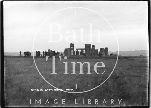 Sunrise at Stonehenge, Wiltshire 1929