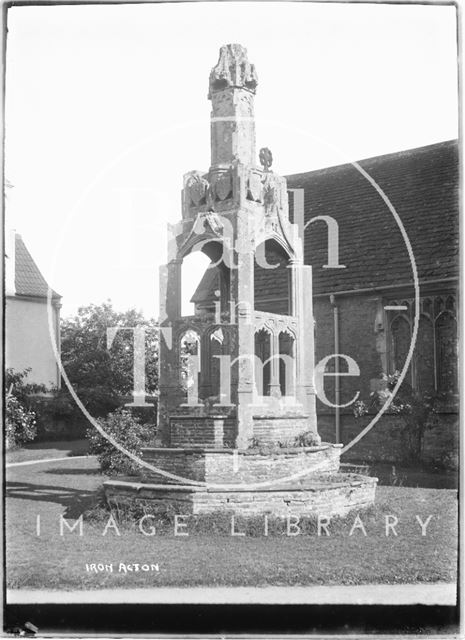 The Market Cross, Iron Acton, Gloucestershire c.1930