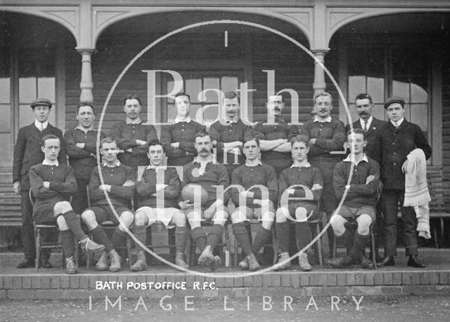 Bath Post Office Rugby Football Club c.1910