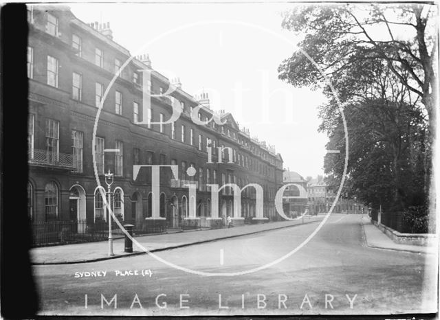 Sydney Place (east), Bath c.1920