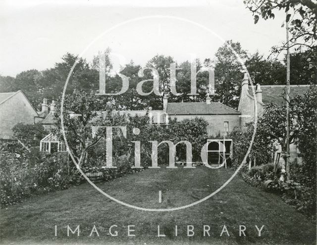 Rear garden of Airedale Cottage 144, North Road, Combe Down, Bath c.1930