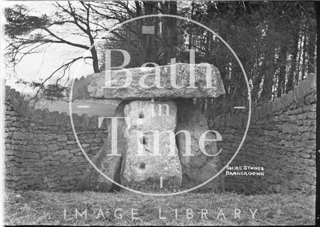 Three Shires Stones, Bannerdown, Batheaston c.1905