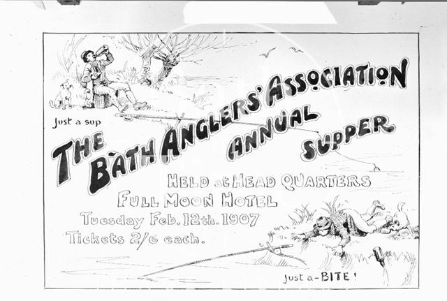 Bath Anglers Association Annual Supper 1907