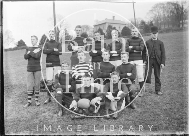 Rugby Team at Odd Down?, Bath c.1920