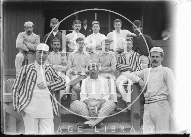 Cricket Team, most probably Bath c.1905