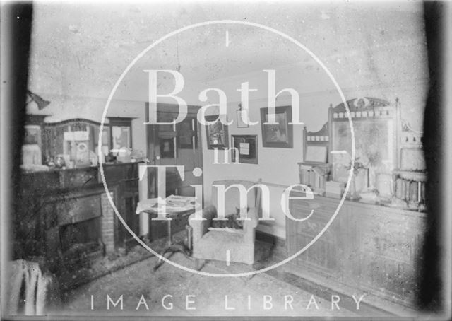 Interior of the photographer's sitting room, Bath c.1950