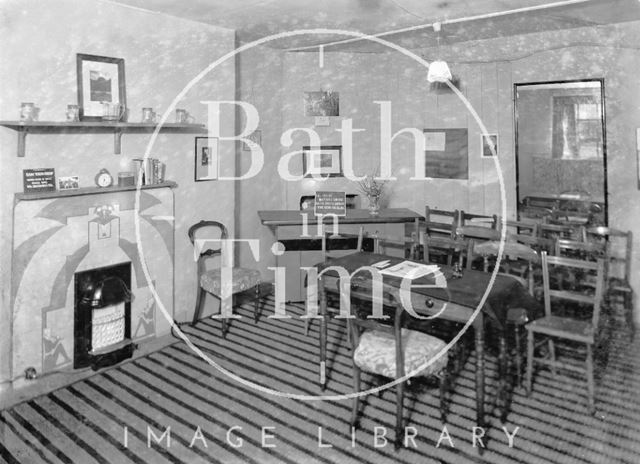 Club Room for the League of Nations Union - The Geneva Club, Bath c.1920