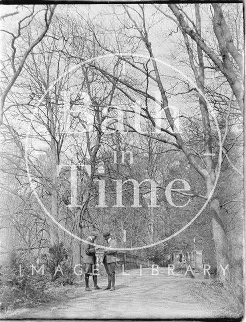 Cycling expedition to Orchardleigh, Somerset c.1905