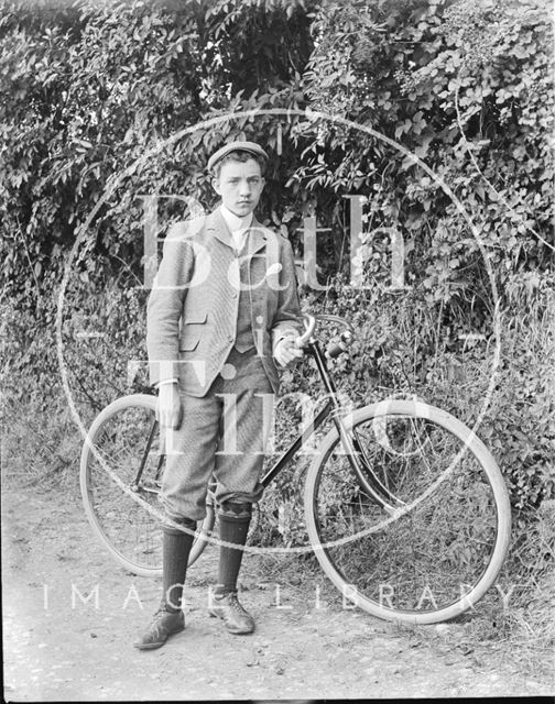 Members of Bath Cycle Club at Dry Arch, Warminster Road, Bathampton c.1905