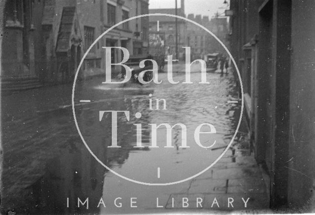 Floods in Bath 1932