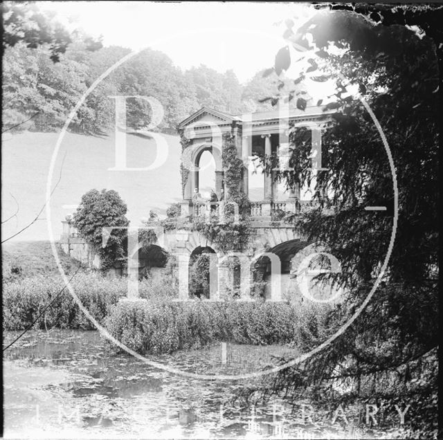 The Palladian Bridge, Prior Park, Bath c.1890