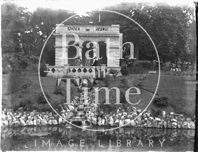 The pavilion at the Botanical Gardens, Royal Victoria Park, Bath c.1920