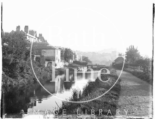 The Kennet and Avon Canal, Sydney Buildings, Bathwick, Bath c.1910