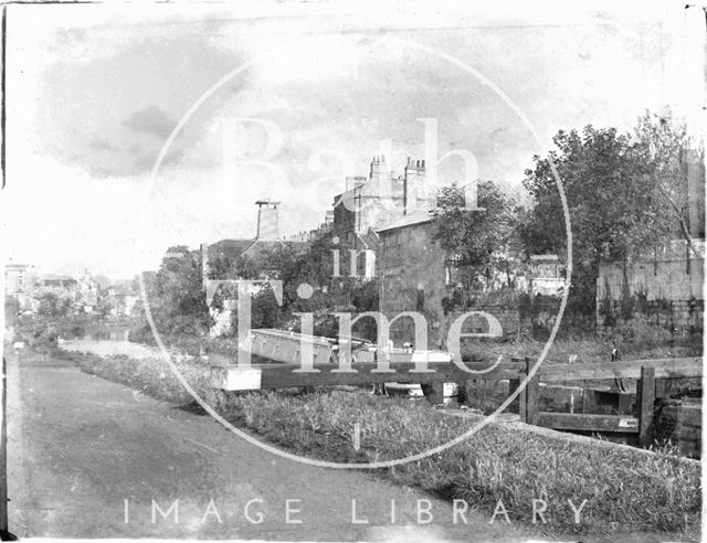 The Kennet and Avon Canal, Sydney Buildings, Bathwick, Bath c.1910