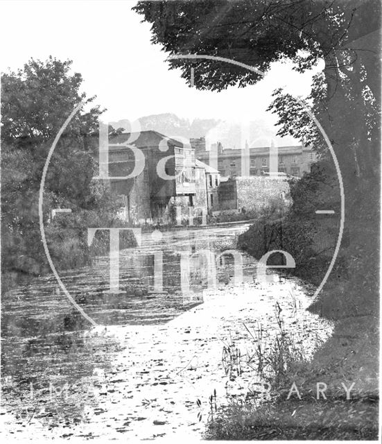 The Kennet and Avon Canal, Bathwick, Bath c.1958