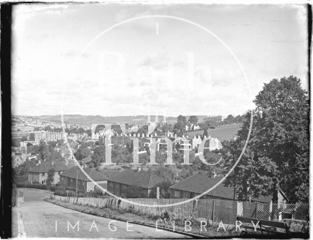 Abbey View looking towards Sydney Buildings, Bath c.1950