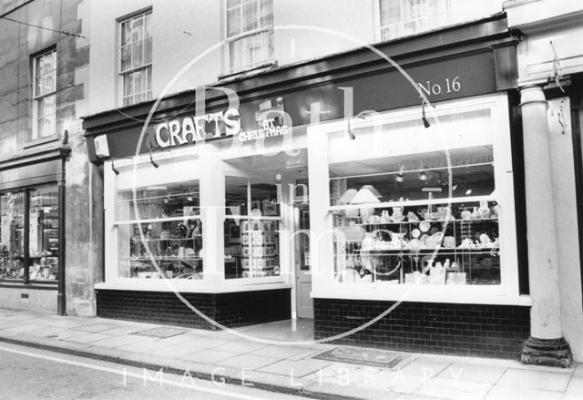 Crafts at Christmas, 16, Westgate Street, Bath 1991