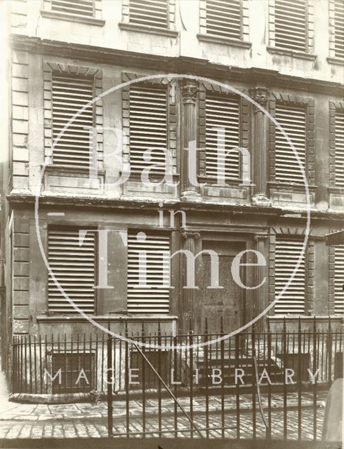 Old Bath Chronicle office, St. James's Street (South), Bath c.1903