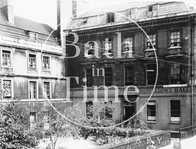 Oddfellows Hall, Chandos House, Westgate Buildings, view of facade, Bath c.1930