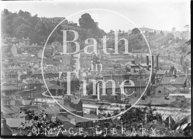 View of Bath from Sydney Buildings c.1920