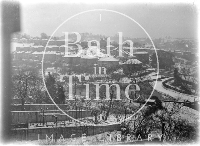 View towards Widcombe from Sydney Buildings, Bath c.1920