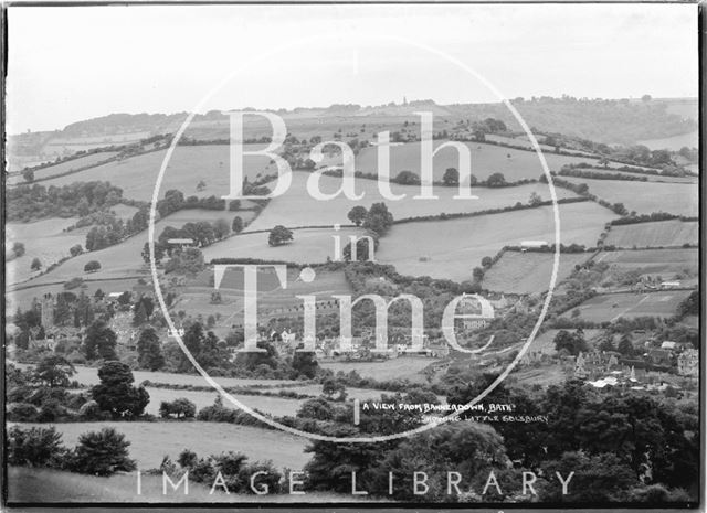 View of Northend, Batheaston from Bannerdown c.1937