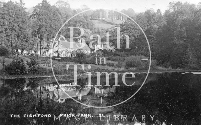 The fishpond, Prior Park, Bath No. 21 1921