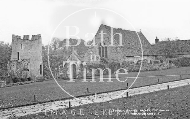 Tower Chapel and Priests House, Farleigh Castle, Farleigh Hungerford, Somerset c.1931